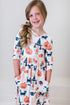 boo-crew-3-4-sleeve-pocket-twirl-dress Mila &  Rose - Sophia's Style--2T--3